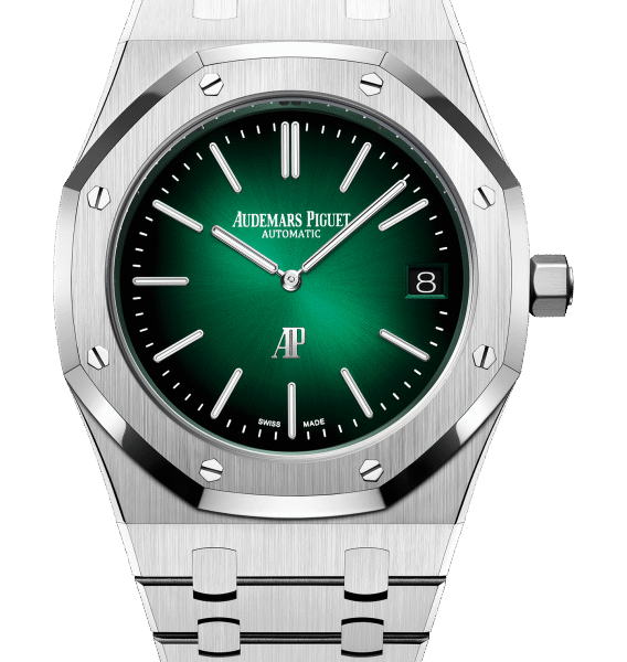 ROYAL OAK JUMBO Smoked Green Dial 39mm