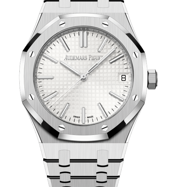 ROYAL OAK Silver-Toned Dial 41mm