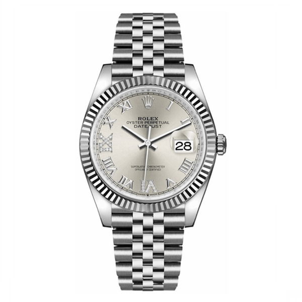 Datejust Silver Dial Oyster Bracelet 36mm