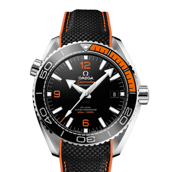 PLANET OCEAN 600M Black / Orange 43.5mm