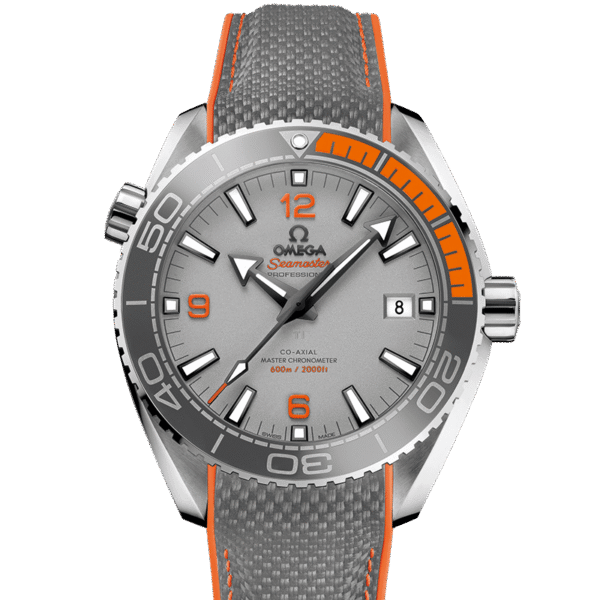 PLANET OCEAN 600M Gray / Orange 43.5mm