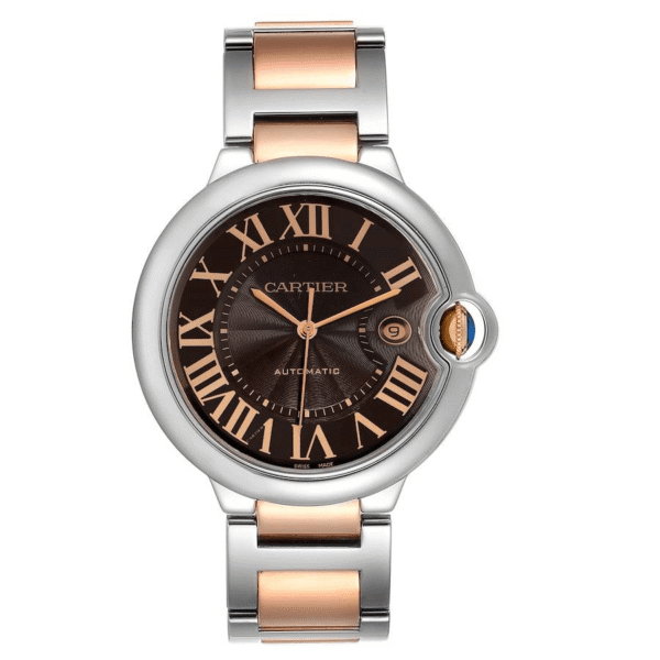 BALLON BLEU Rose Gold Mix Chocolate 42mm