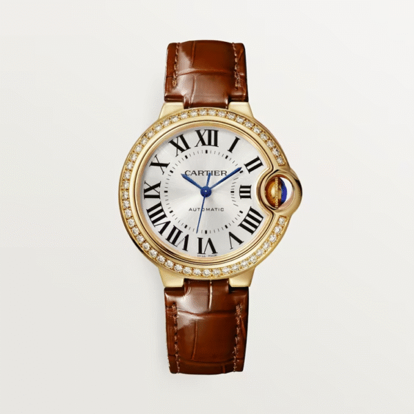 BALLON BLEU Diamond Yellow Gold 33mm