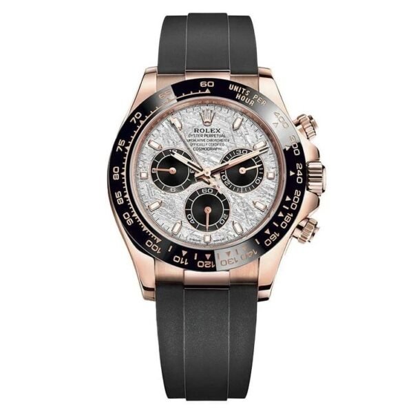 Daytona 18k Everose Gold Meteorite Dial Oysterflex 40mm