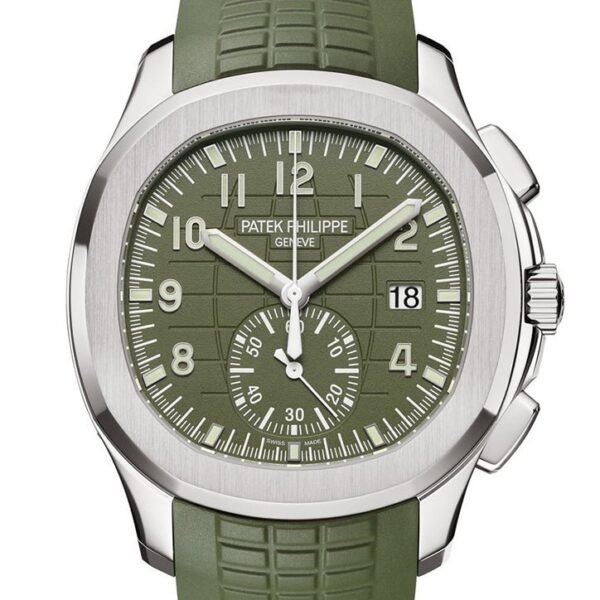 Aquanaut 5968G-010 Khaki Green 42.2mm