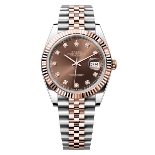 Datejust 41mm Oystersteel and Everose gold